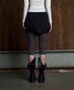 London Perfumes Archive Distressed Layered Skirt Black