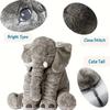 1 buc elefant design animal de companie scrâșnire dinți jucărie de pluș durabilă jucărie de mestecat pentru câini interactivi aprovizionare