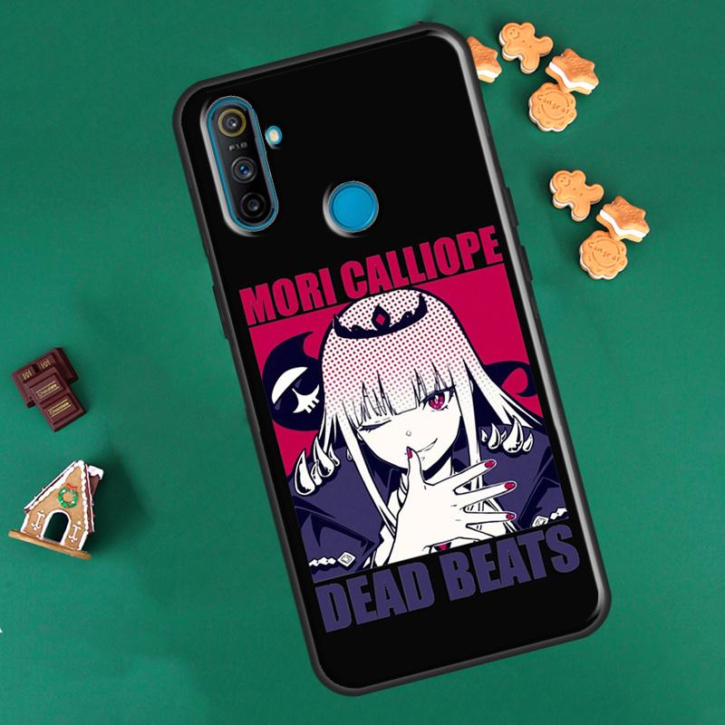 Mori Calliope Hololive Pouzdro pro OnePlus 10 Pro 9 Pro 8T 9R Nord2 Kryt pro Realme 8i 9i 8 Pro C21 GT Neo 2 Master