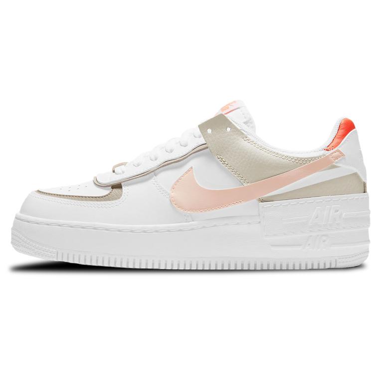 

Новые женские кроссовки Nike Air Force 1 Low Shadow Белые Яркий Манго DH3896-100 40
