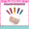 TownleyGirl LOL Nail Polish for Includes a Surprise Lip and Nail Set Peel-Off Kids, Bottle! Stickers, 11-Piece [Item]
