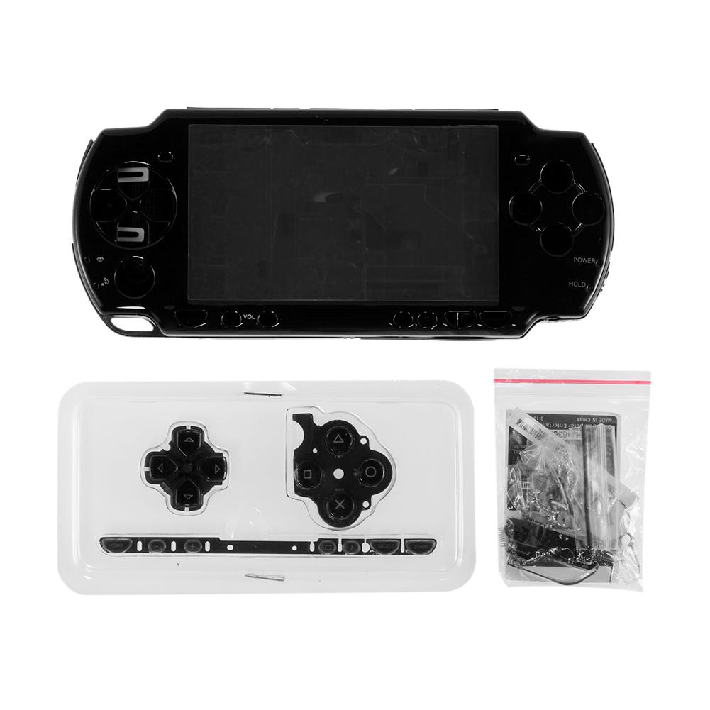 Vollständiges Gehäuse Abdeckung Frontplatte Für PSP2000 Ersatz Kunststoffschalen-Set Mit Tasten-Set Für PSP2000 Spielkonsolen-Zubehör
