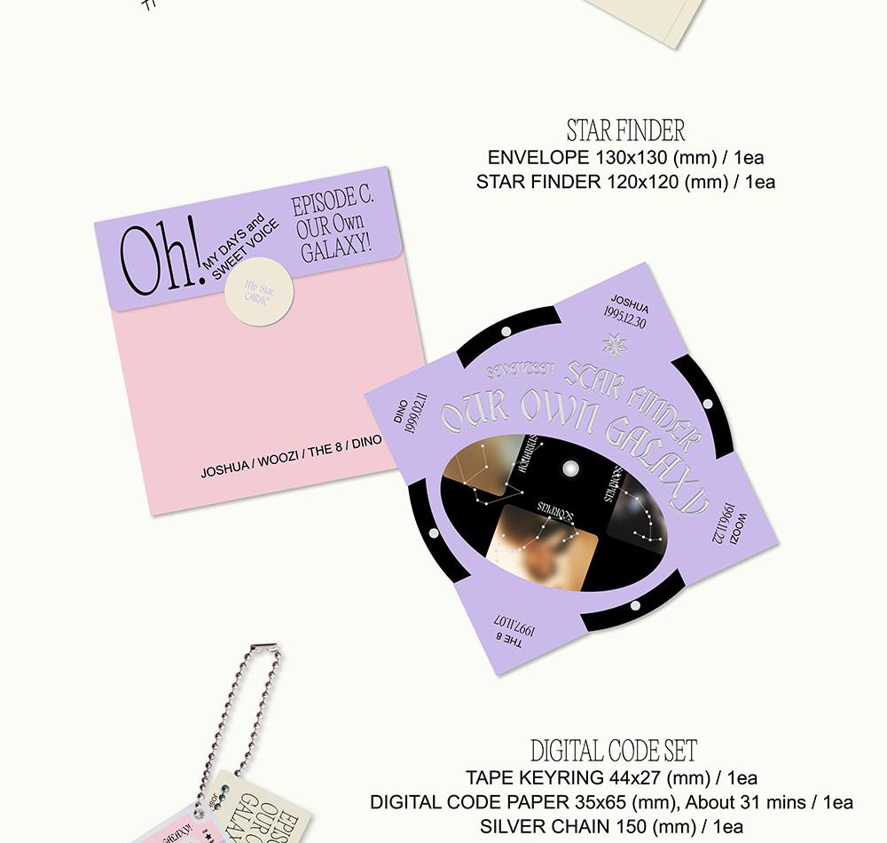 [POB] SEVENTEEN - SEVENTEEN UNIT FOTOBOK : Avsnitt C,D