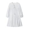 White lace splicing holiday dress women's summer new Yunnan Xinjiang grassland travel photo dress