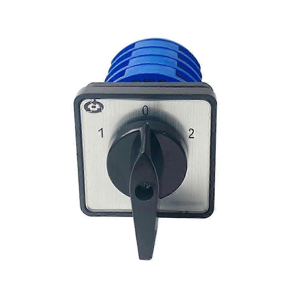 Double Speed Motor Switch, 3 Position 4 Phases 20A 500V On-Off-On Small Plate Changeover Cam Switch