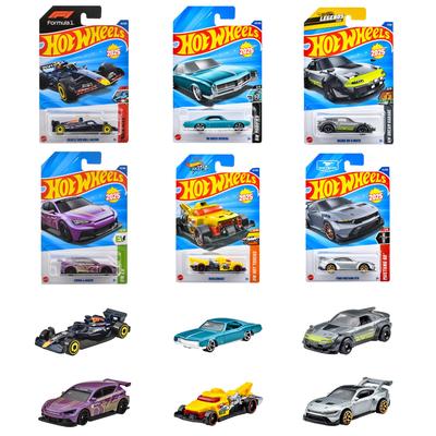 Hot Wheels Podstawowy Asortyment Samochodów 36 Samochodów Pudełko Sprzedaż Pojazd Zabawka Mini Samochód 3 Lata i Więcej Wielokolorowy 98PC-C4982