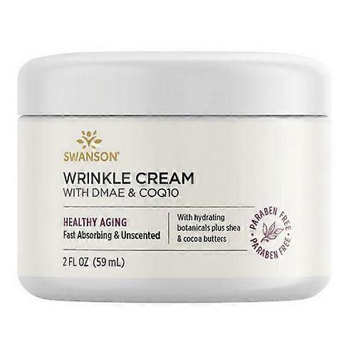 Swanson Vitamins Wrinkle Cream With DMAE And CoQ10, 2 Oz