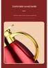 Wedding Dowry Red Insulated Thermos Flask Set - Pair of 304 Stainless Steel Kettles with Cups