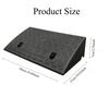 1pc Curb Ramp 50x27x7cm Portable Curb Ramp,Heavy Duty Threshold Ramp Curb Ramp Suitable for Doorway Wheelchair Bike