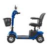 4-Wheel Folding Mobility Scooter for Adults & Seniors, Electric Mobility Scooter with 25KM Long Range, All Terrain Travel Wheelchair with Anti-slip