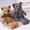 Plush doll 1PCS pineapple bear key pendant bag bag pendant soft cute children's toy ornament