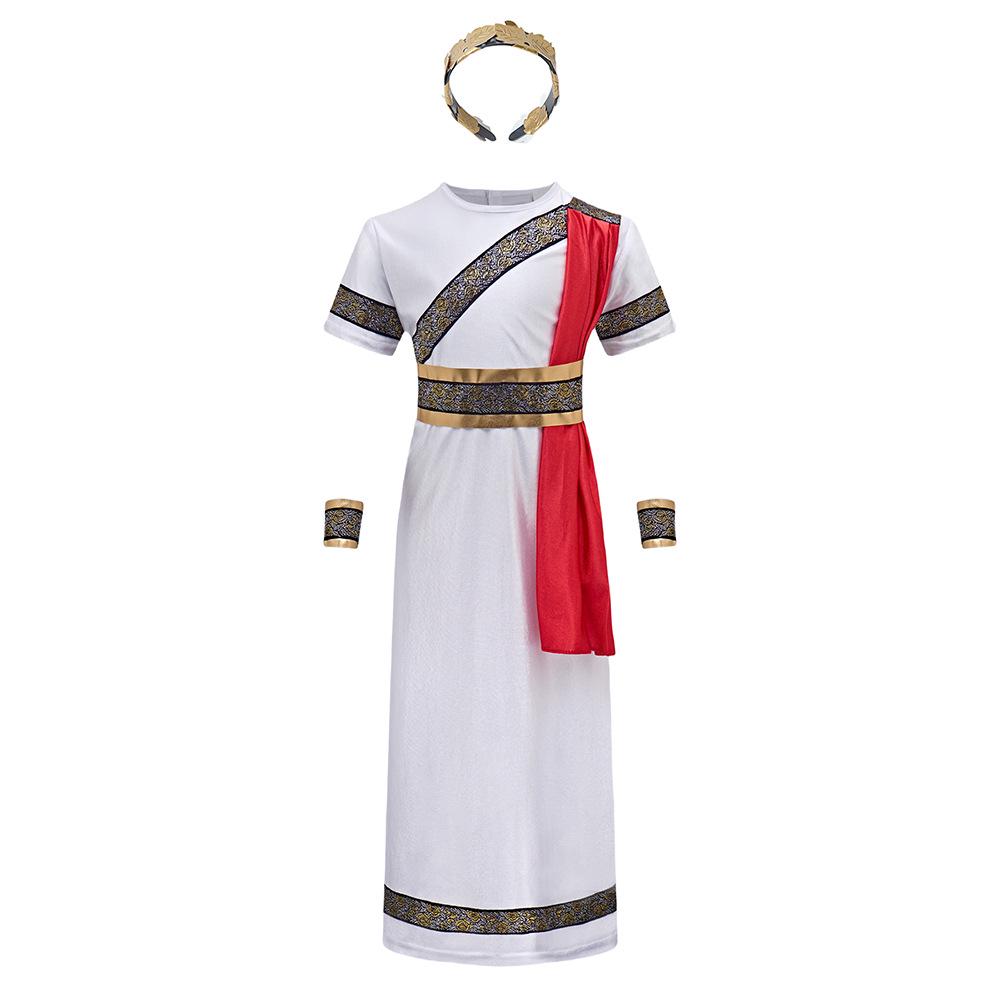

Ancient Roman Boys Halloween Role-Playing Costume 120