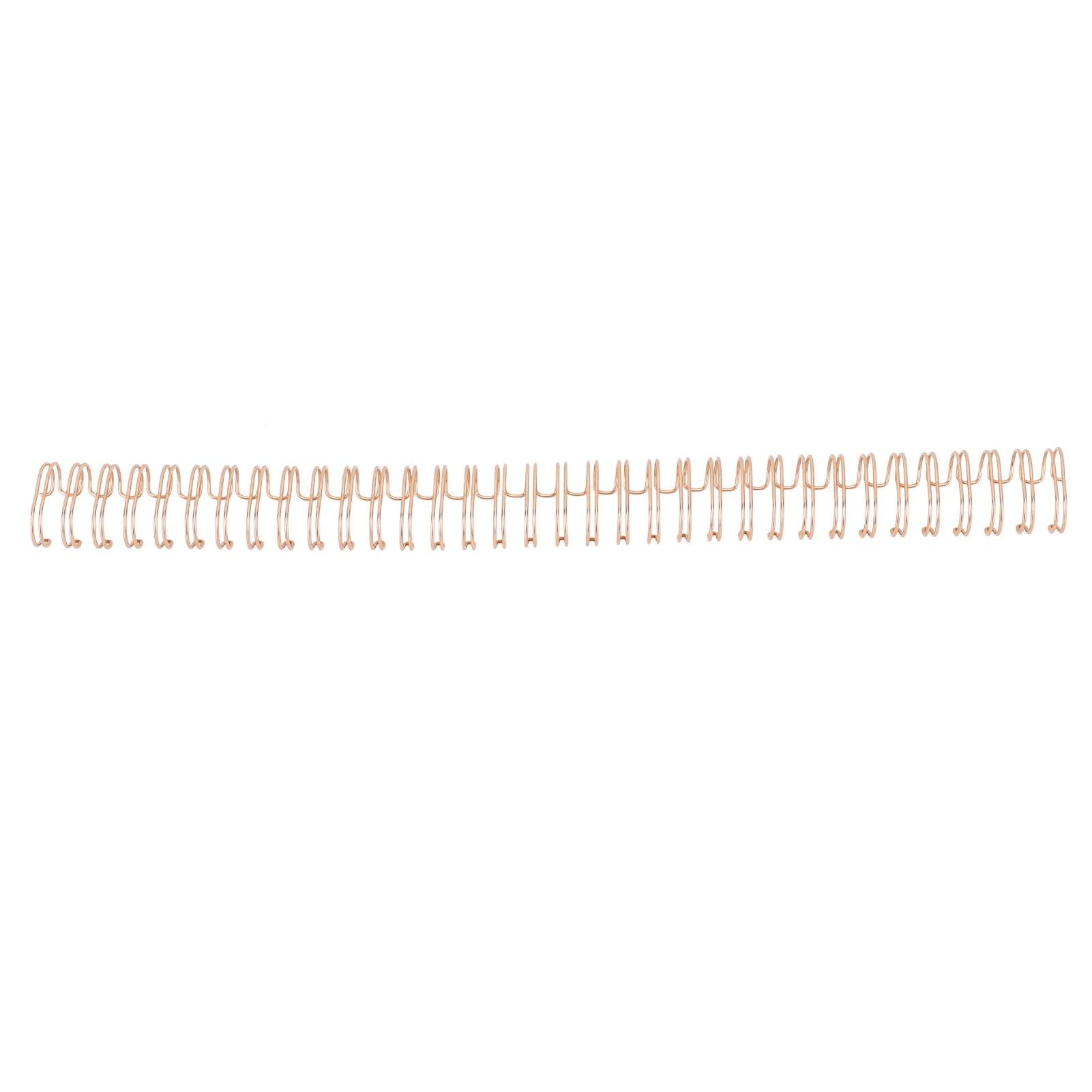 100pcs 9Celsius16inch Wire Binding Spines 120 Sheet Capacity Spiral Double   Binding     Wires Comb Binding Spines