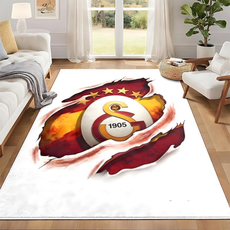 Galatasaray Carpet Door Mat for Living Room or Bedroom Protective Mat Under Chair Office Decoration Christmas Gift Birthday Present
