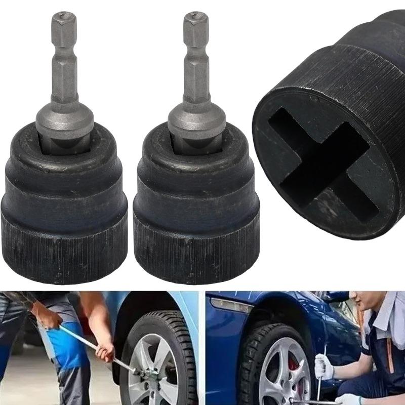 Car Electric Wrench Jack Socket Fast Cross Jack Socket Utilizing Advanced Electric For IMPACT Drill Bit Hand Tools