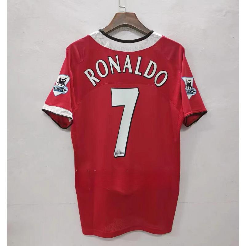 Vintage Jersey Football Uniform Classic Henry AC Ronaldo Rolca Beckham Jersey
