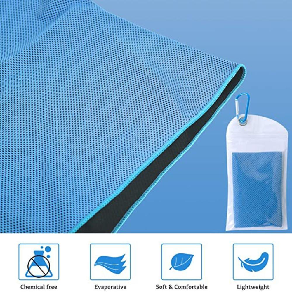 Torba wspinaczkowa, ręcznik sportowy, ręcznik szybkoschnący, uczucie chłodzenia, ręcznik z efektem zimna, ręcznik z efektem zimna