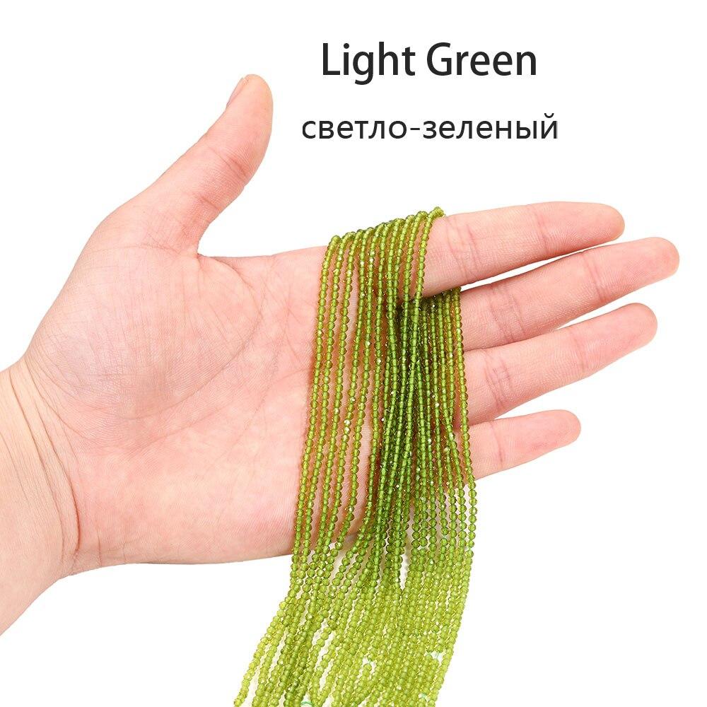 

150 шт./лот, 2 мм, разноцветные граненые стеклянные круглые хрустальные бусины, свободные бусины-разделители для изготовления ювелирных изделий своими руками, фурнитура, ожерелья