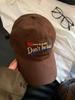 Fashion Hat American retro trend cap women's new big head circumference letter baseball cap face small versatile sun hat
