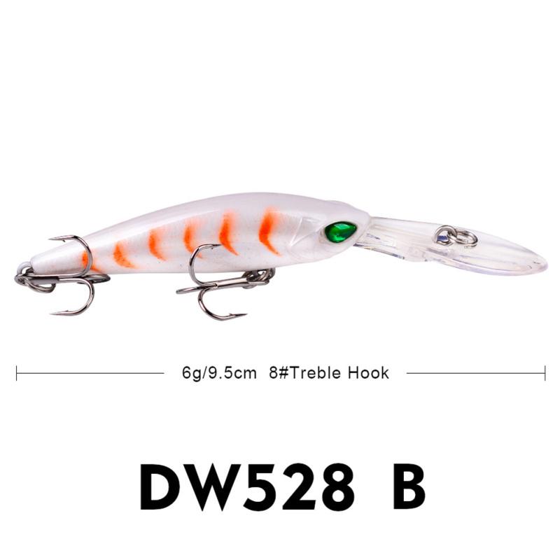 Floating Bait Hard Fishing Minnow Lures 9.5cm 6g Artificial Bait Fishing Lure