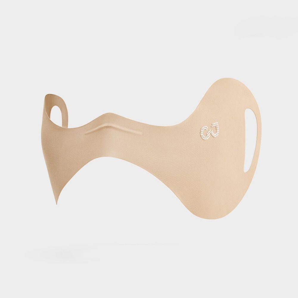 Thin Sunscreen Eye Patches UV Protection Golf Face Mask Adjustable Eye Protection Mask  Sports