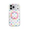 Sweet Color Block Polka Dot iPhone 17 Pro Max Magnetic Case