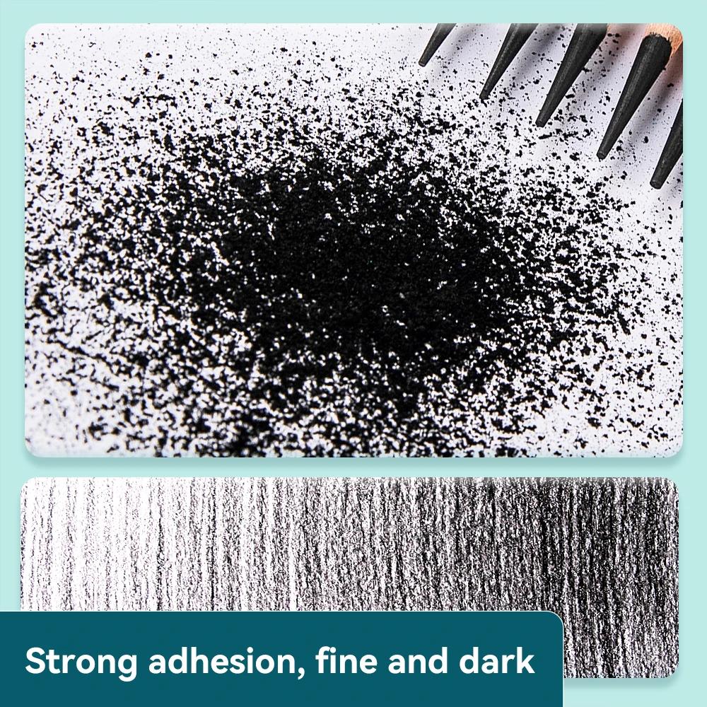 Professional Charcoal Graphite Sketch Pencil Set EX-Soft Medium Hard Pencils for Artists School Office Drawing Sketching Shading