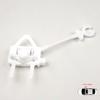 Auto Parts BWR5286 Power Window  Regulator Clip Front Right Door 51830869 for Fiat Doblo MK1 Facelift 2006-2009