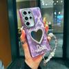 Suitable for Samsung S25 Ultra Love Mirror Mobile Case S24 Plus Fresh and Fashion S23 Ultra New Model