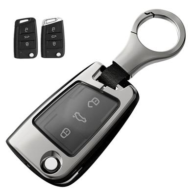 LETINGFAR Etui na kluczyk dla Volkswagen, Etui na kluczyk Smart, Pokrowiec na kluczyk, Stop TPU, Zaprojektowane dla