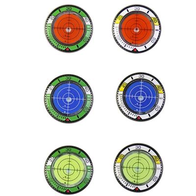 Portable Bubble Levels Golfball Marker Round Bubble Levels High Precision Reader Golfs Accessories for Men Women