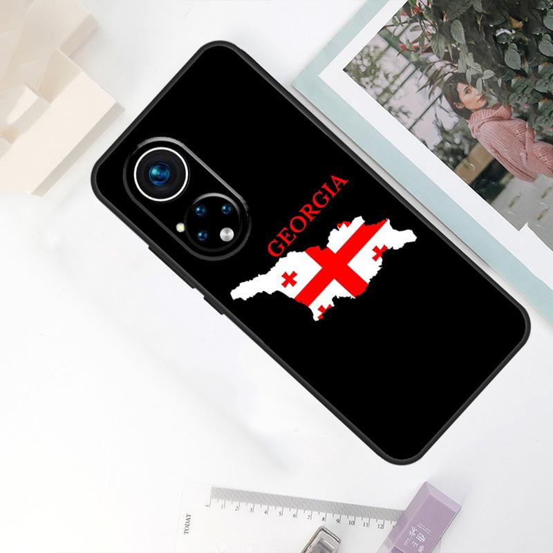 

Georgia Flag For Honor Magic 7 Lite 5 6 8 Pro Case For Honor 200 400 90 70 50 Win RT X8c X8b X9b X9c X9d Honor 50