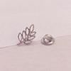 Personality Hollow Metal Brooch Anti Exposure V-neck Buckles Accessories Versatile Small Brooch Pin Coat Buttons Ornaments Gifts