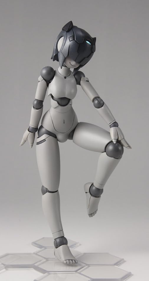 Polynian MMM Shamrock Fresh Updated PVC ABS Painted Movable Figure [Gray Version] Non-scale &