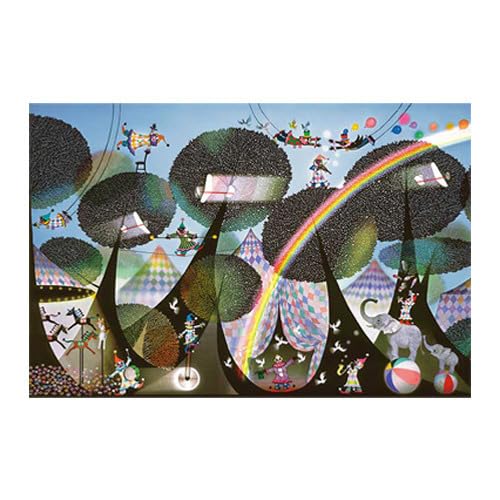 

1000-piece jigsaw puzzle by Seiji Fujishiro, Forest Circus, 1000 pieces (50 x 75 cm)