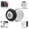 For Toyota Camry Corolla RAV4 Hilux Fortuner Yaris Land Cruiser 4PCS Car Tire Cover Spare Wheel Dustproof Protector