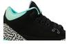 Kids' Sneakers Nike Jordan 3 Retro Bleached Turquoise Mint (GS) Black/Iron Purple-Blchd Trq-Wolf Grey