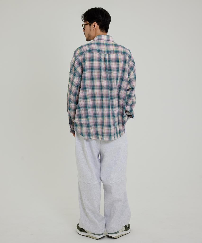 OTHERFITS Wide Balloon Sweatpants (White Grey)