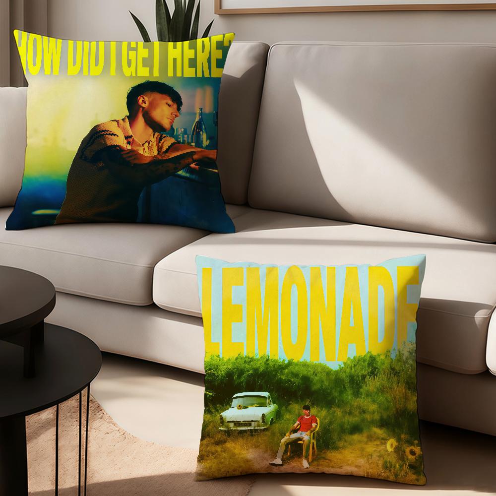 Singer L-Louis T-Tomlinson How Did I Get Here Pillow Case Suitable For Bedrooms Living Rooms Cars Home Decoration