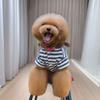 Autumn and winter teddy pet warm thickened fleece four-legged cotton coat dog clothes with hat four-legged ji pet winter