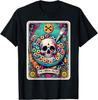 The Cereal Killer Tarot Card Funny Graphic T-Shirt