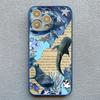 Ocean Whale Shark Swimming Phone Case Cover For iPhone 16 15 14 Plus Pro Max SE2 7 8 Plus XR XS X 11 12 13 Mini Pro Max Shells