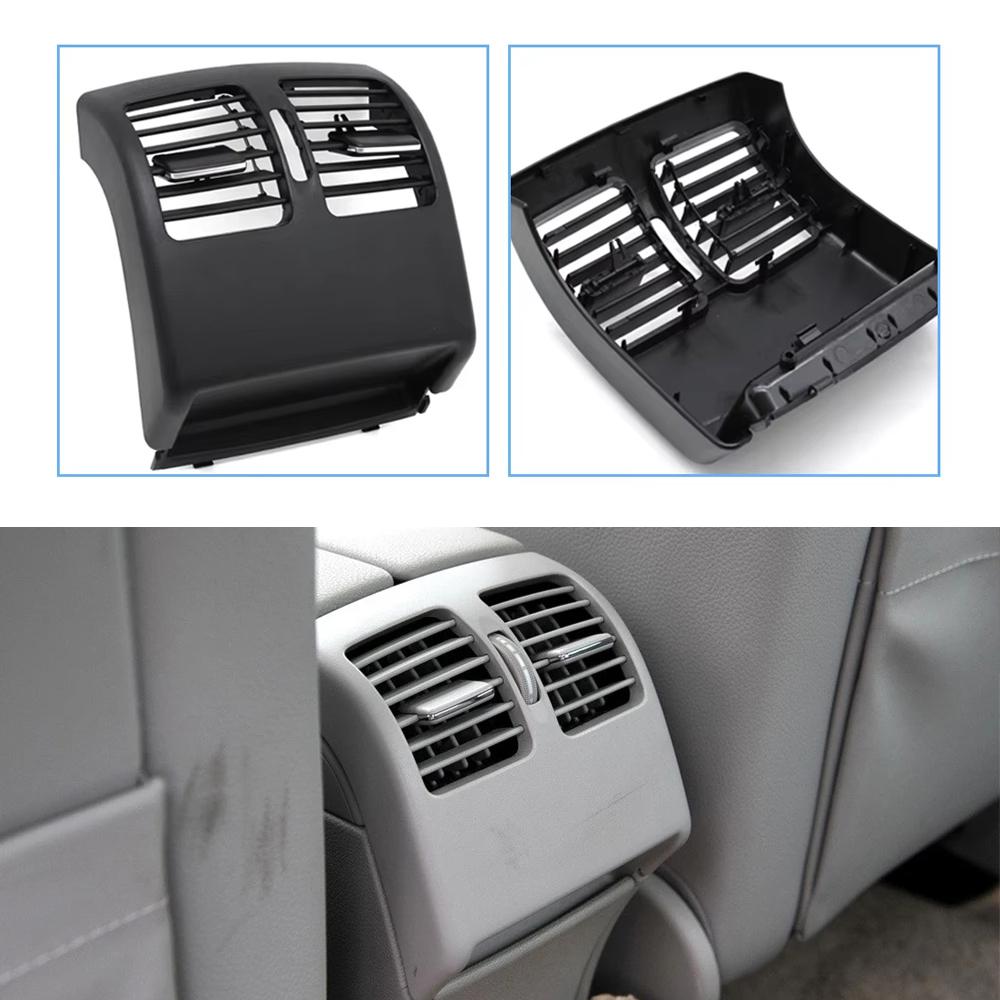 Car Rear AC Vent Grille Air Conditioning Outlet Panel Cover For Mercedes Benz E COUPE W207 C Class W204 C180 C200 C220 2007-2013