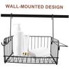 LEDMOMO Bathroom Hanging Basket, Wire Basket, Large Capacity, Steel, Rust-Resistant, for Bathroom, Kitchen, Washroom, Towels, Shampoo Bottles, Storage