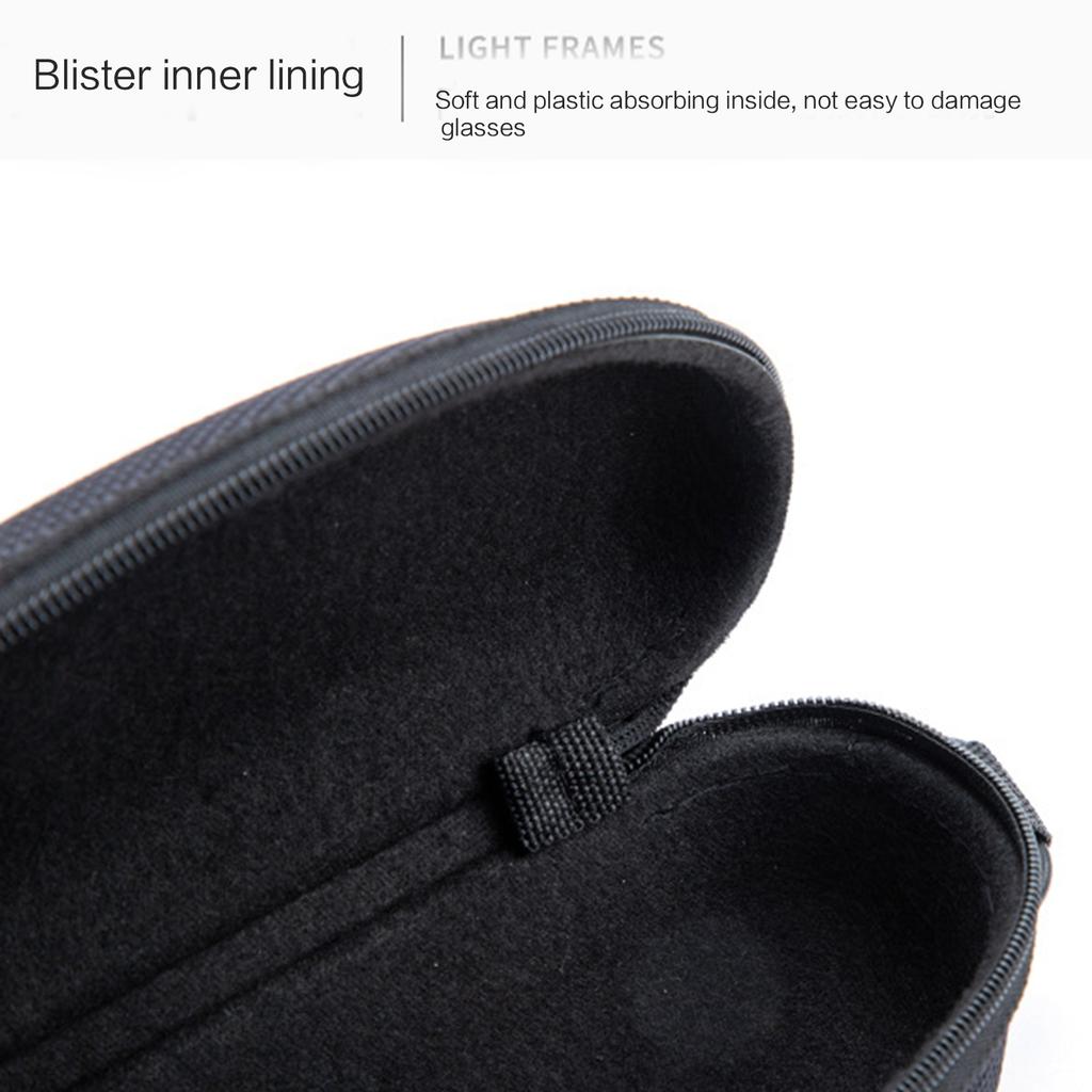 Waterproof Sunglasses Case Eyeglasses Case Hard Shell Portable Glasses Case Zipper Eyeglass Holder Hard Glasses Box