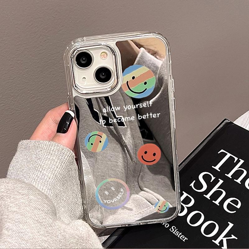 

Роскошный чехол для телефона с зеркалом для макияжа Love Heart для iPhone 13 11 16 Pro Max 14 15 12 16 Plus XR X XS 16promax 15promax Covers Funda For iPhone 14 Pro Max