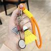 Creative Badminton Racket Keychain: Sporty Pendant & Backpack Ornament - Perfect Small Gift for Boys and Girls