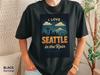 Seattle Rain Cityscape T-Shirt: Pacific Northwest Gift