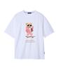 ONEHUNDREDPERCENT FOR WOMAN Ohp X Harmonia Gen.G Bear Semi-Over Short Sleeve Tee
