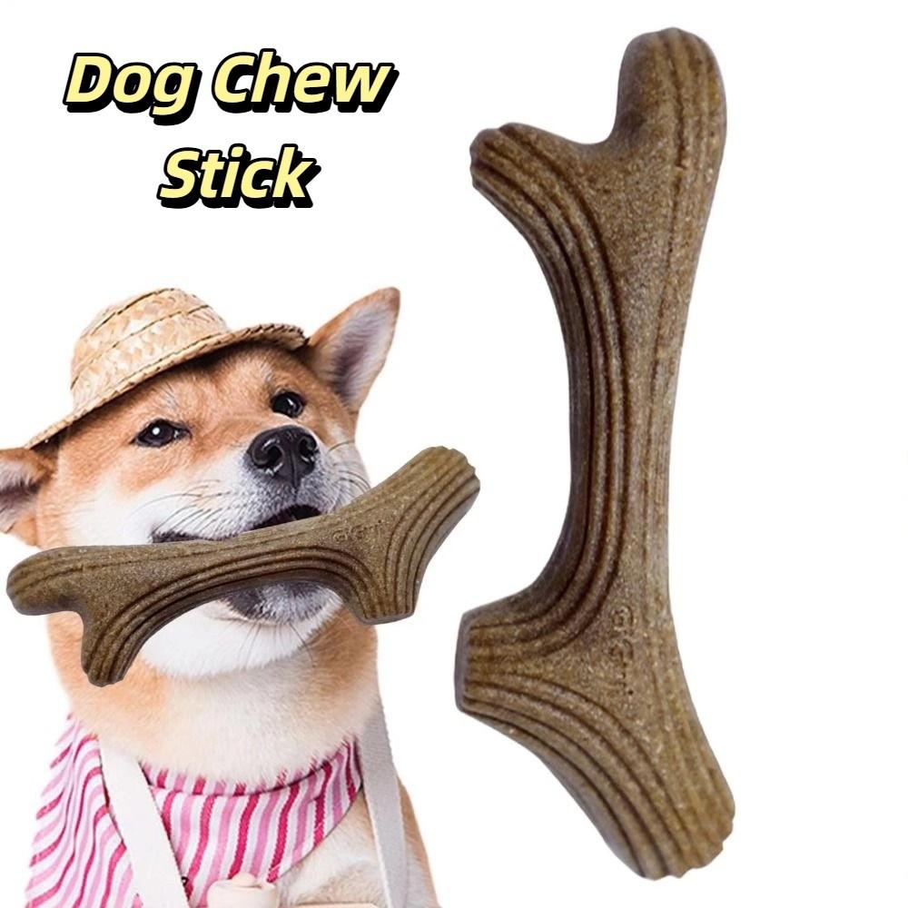 Creative Puppy Molar Toys Bone Shape Dog Interactive Toys Portable Dog Chew Stick  Pet Dental Care